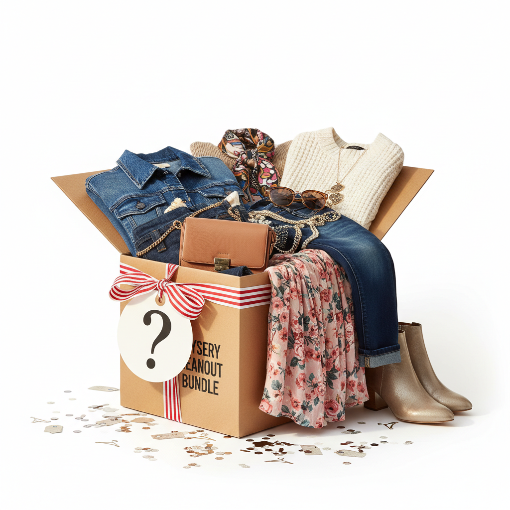 Women's Trendy Mystery Bundle (Size S/M) Clothing and/or Shoes Size 7